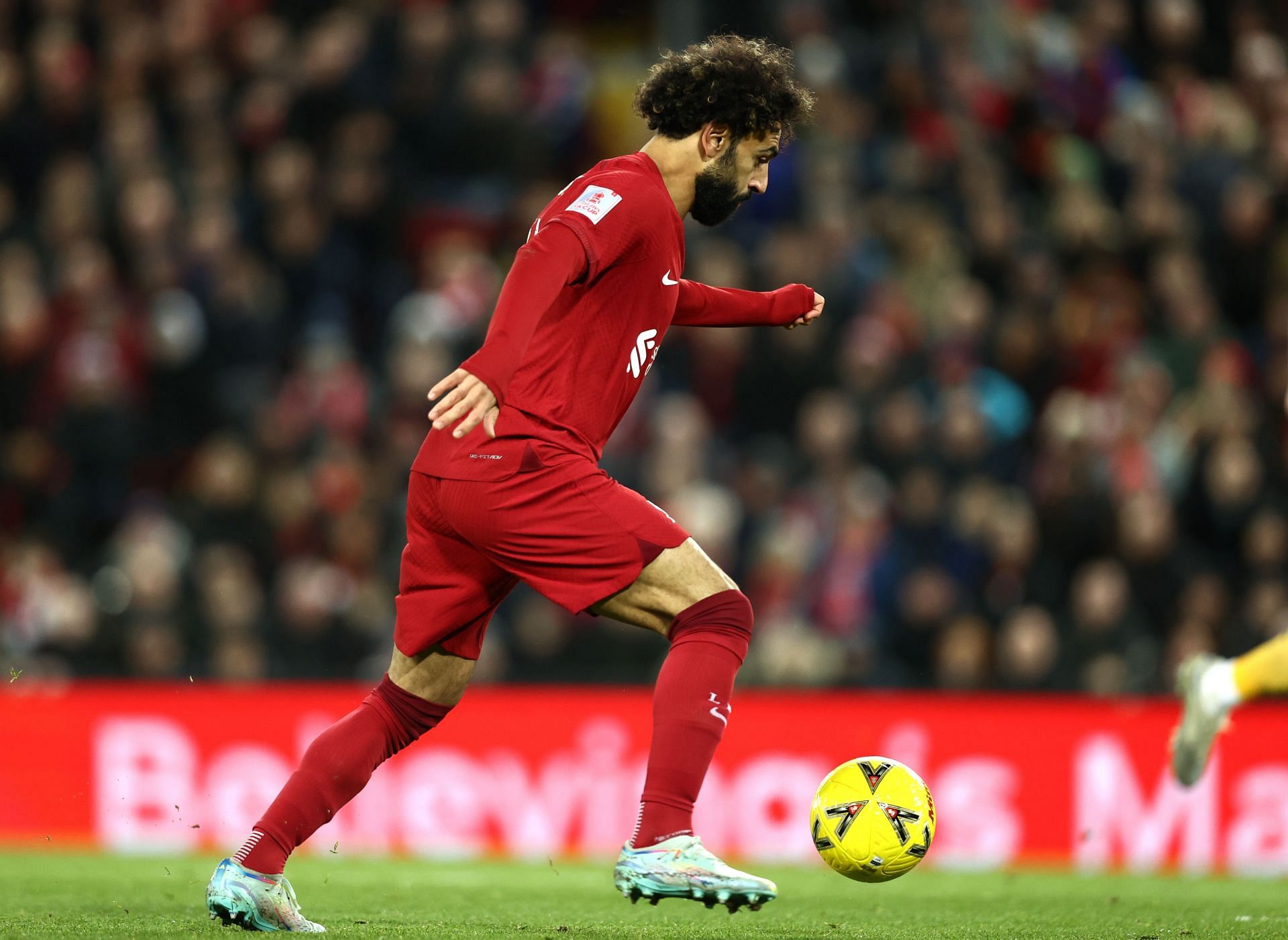 Salah against Wolverhampton Wanderers